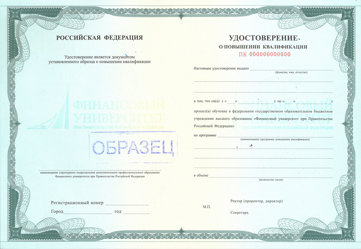 Документ, который вы получите