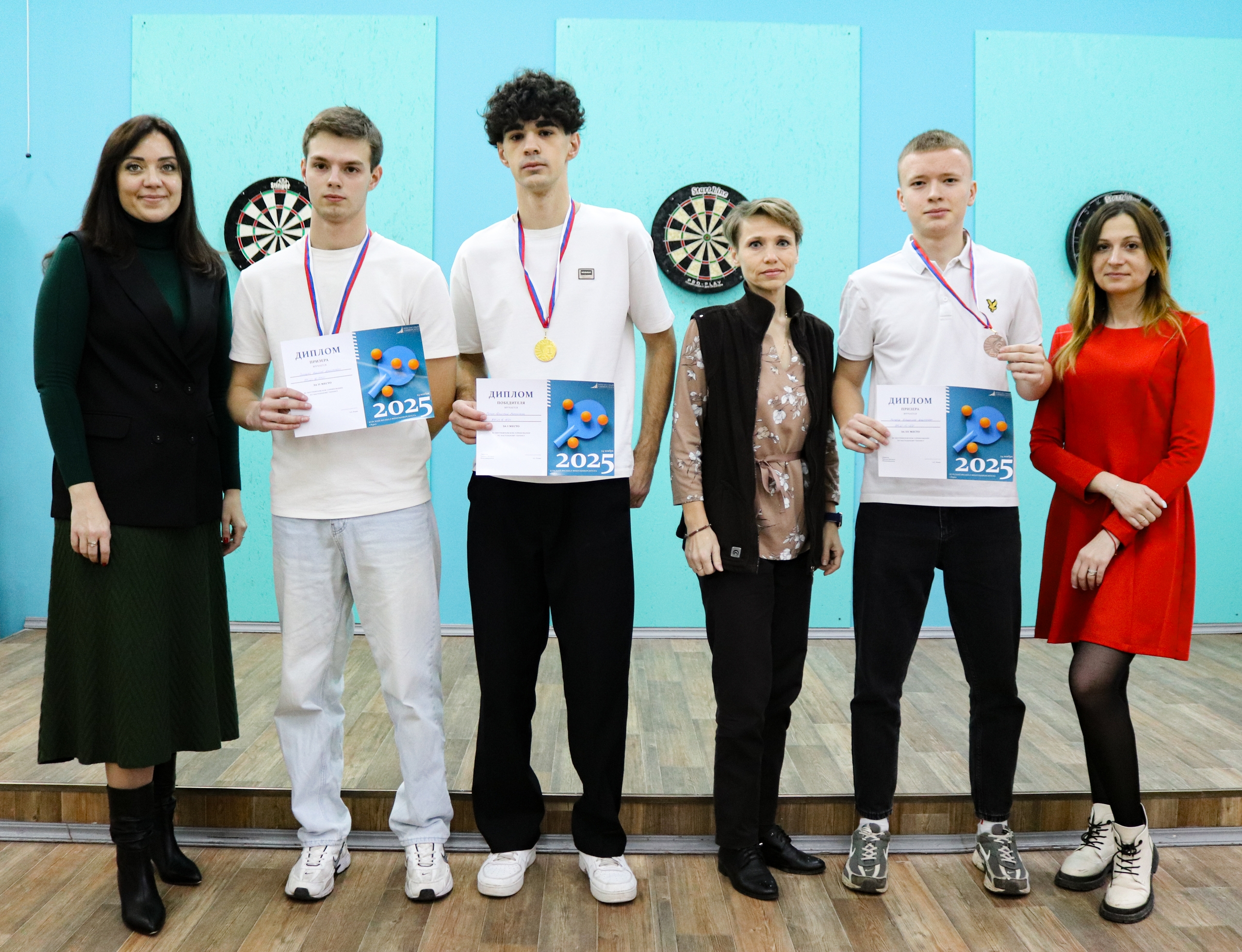 Подведены итоги внутривузовского турнира по настольному теннису!