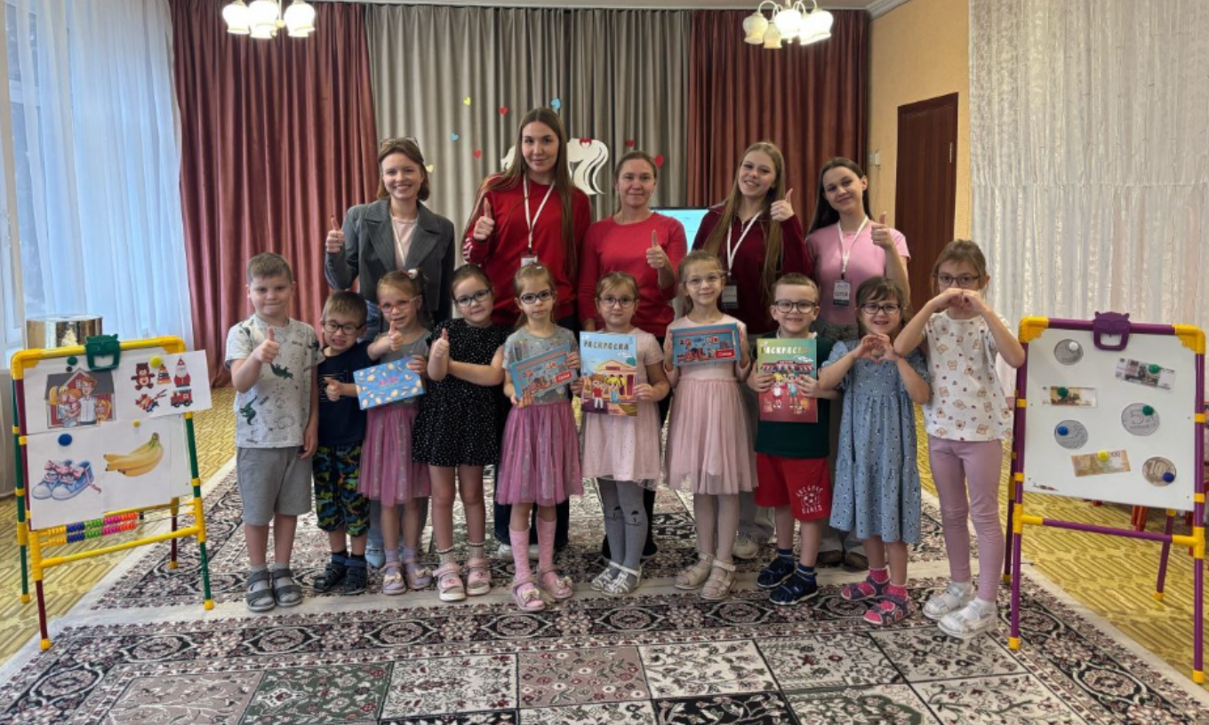  Наши активисты устроили настоящее погружение в мир финансов для малышей в детском саду № 78