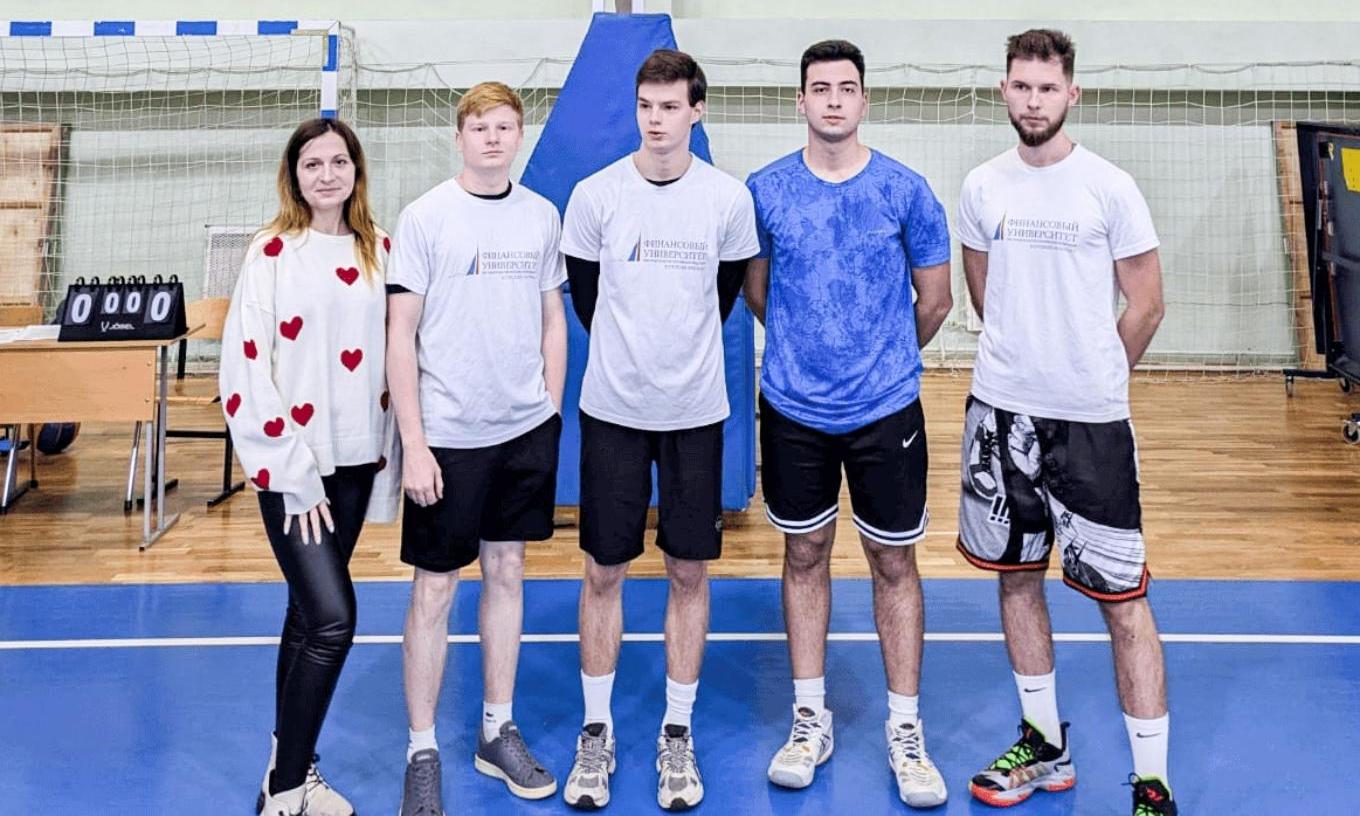 Финуниверситет на спартакиаде по баскетболу